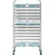 5 compartments food tray Trolley (AR61224)
