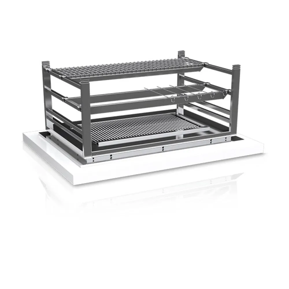 Barbecue au charbon de bois à la japonaise DROP IN  R90D (CO- R90D)