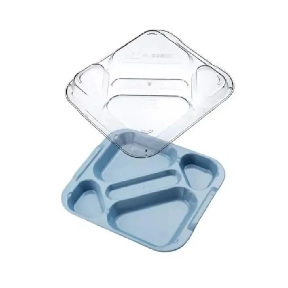 5-compartment food tray with lid Polycarbonate (AR81052)