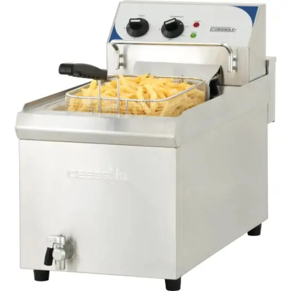 Electric fryer with tap 10L, 9 kW (CFEV10TC)