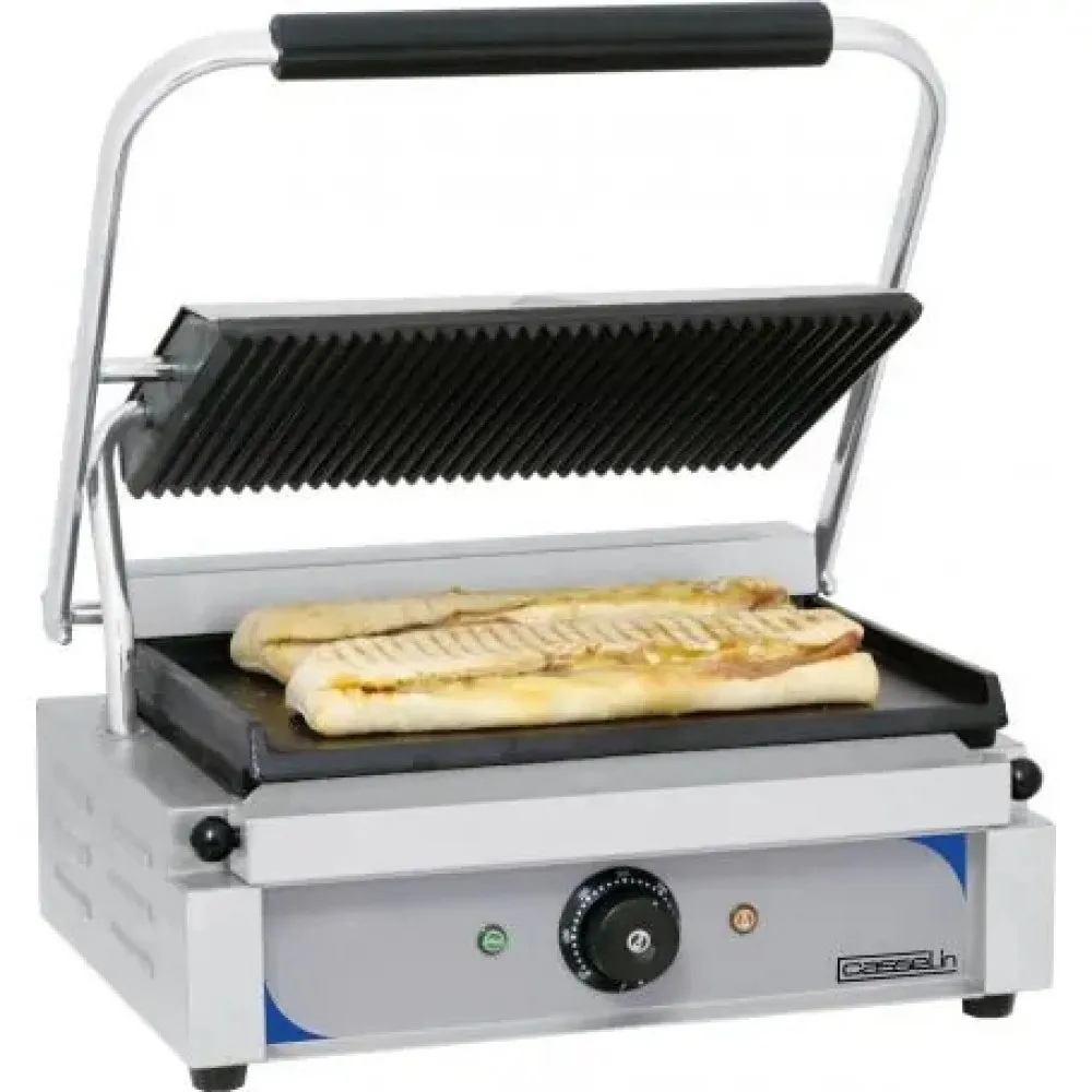 Grill Panini rainuré + lisse (CGPRL)