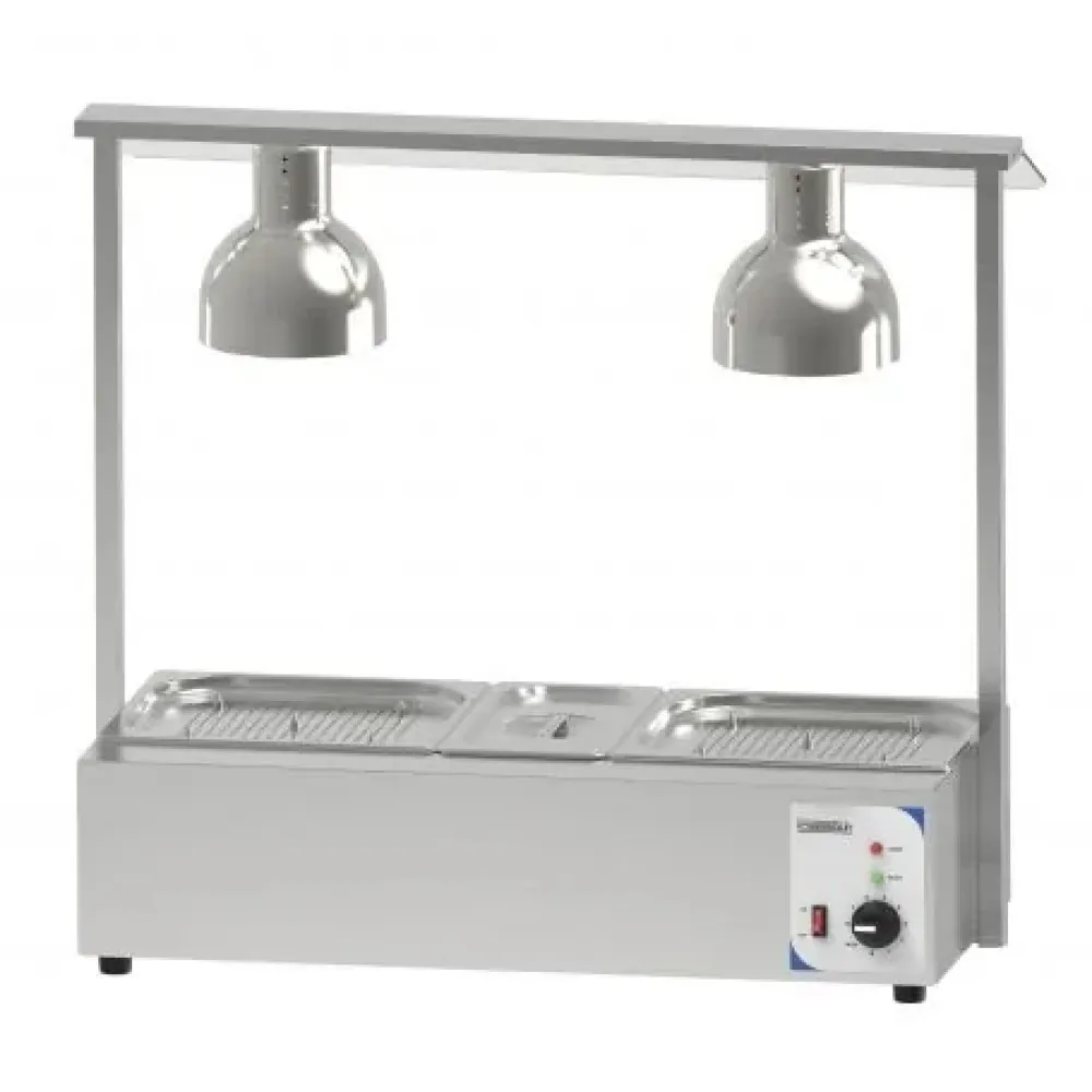 Station de chauffage avec double bain-marie (CPDCBMFRD)