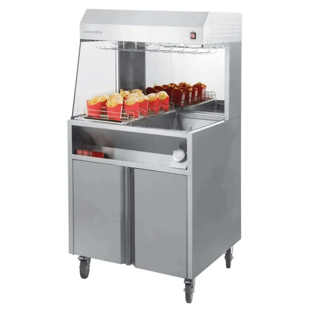 Trolley with french fries holding station GM (CPDSGM)