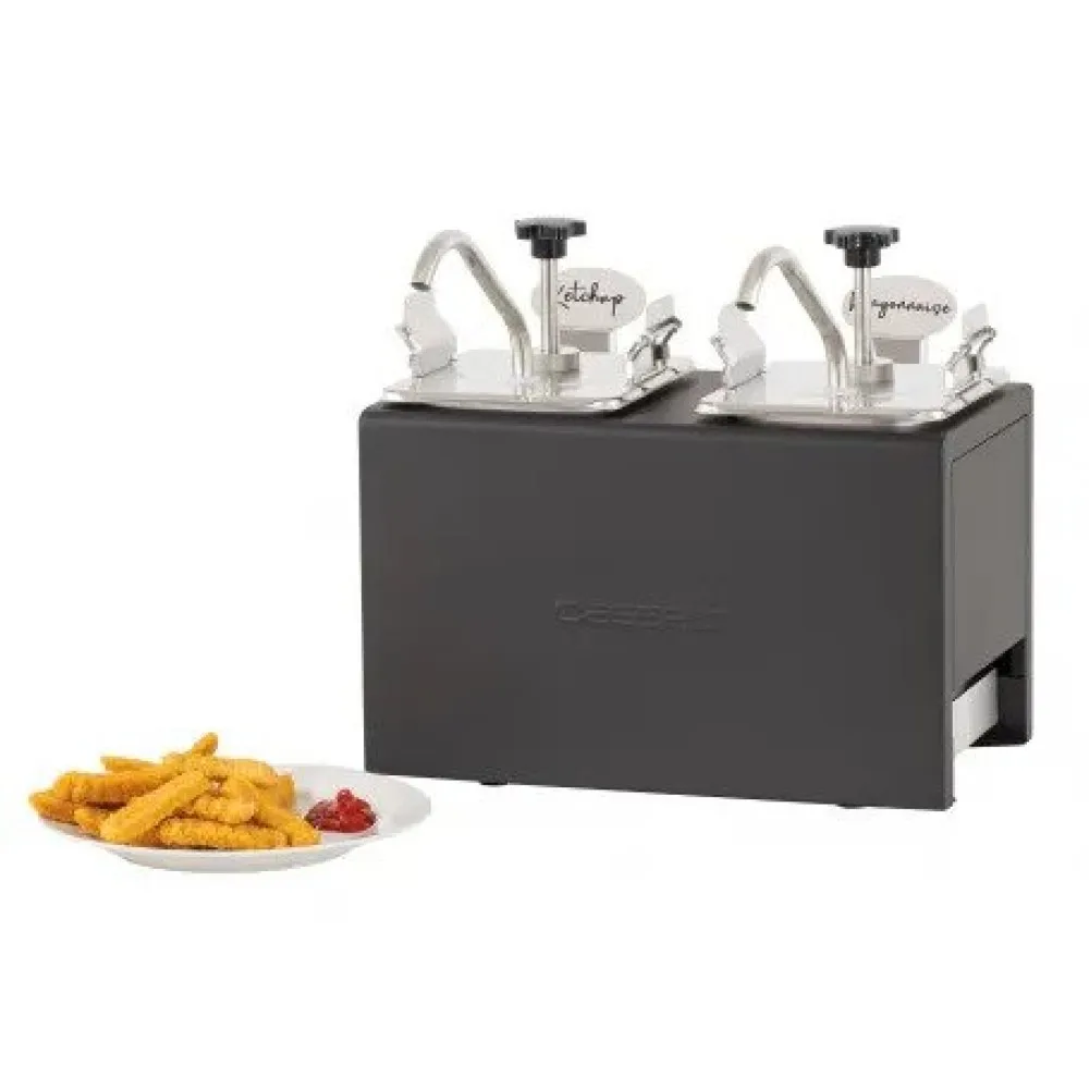 Double cold sauce pump 2 x GN1/6 (CPSF2)