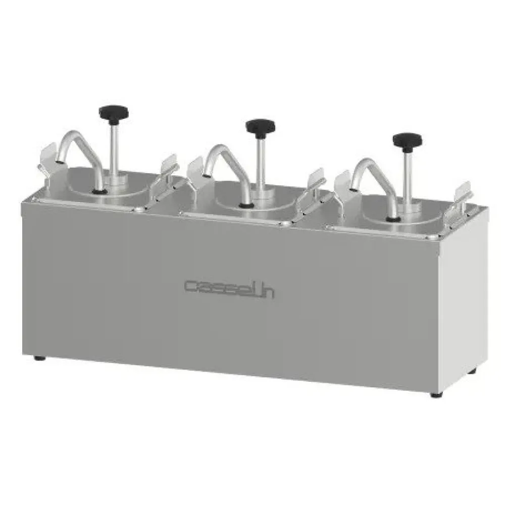 Pump dispenser 3 x GN 1/6 (CPSN3)