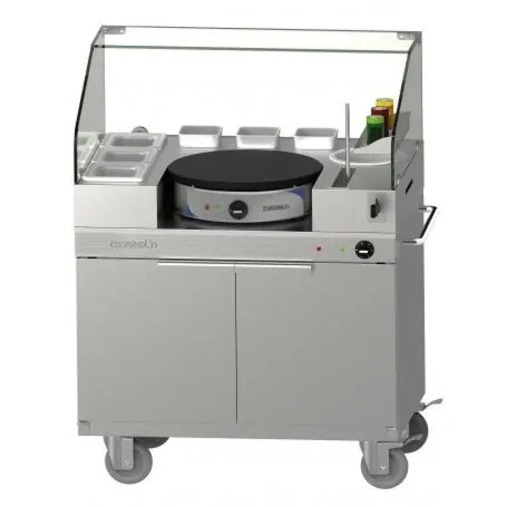 Electric crepe maker trolley 40 - removable (CCHCR40EA)