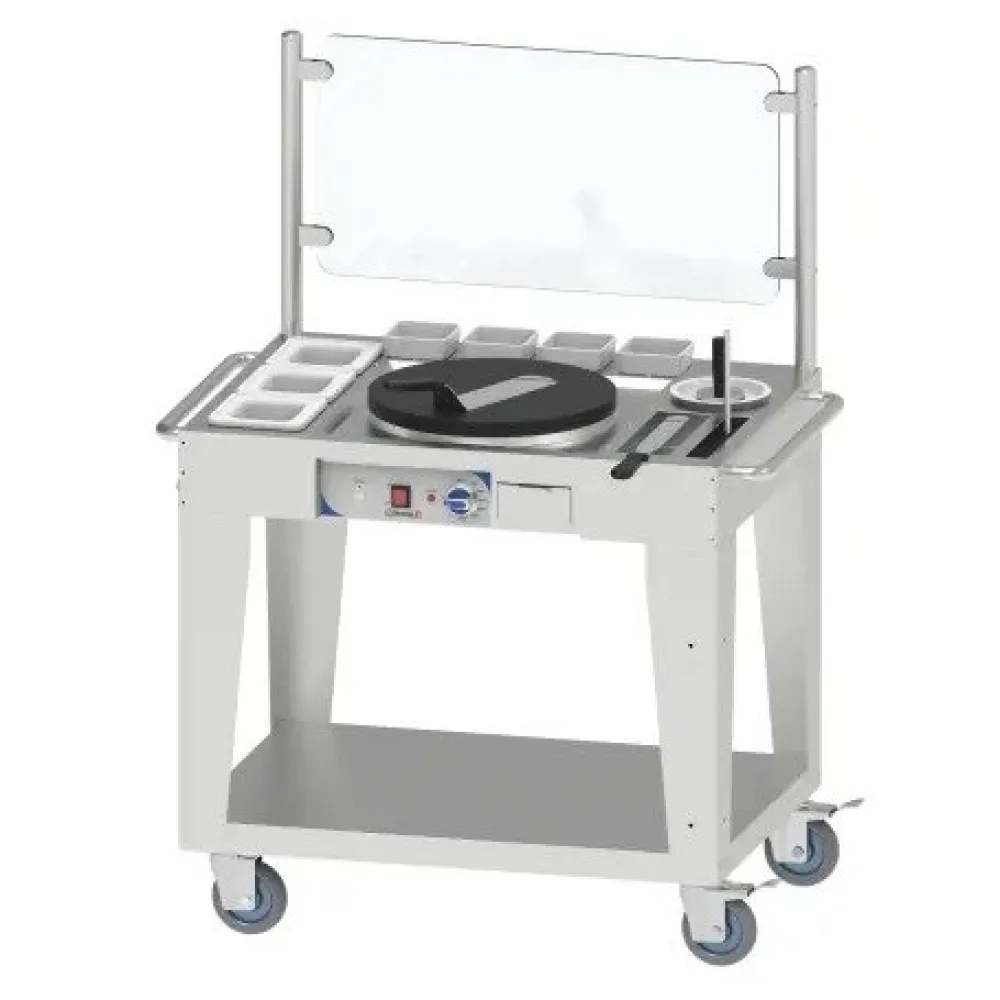 Mobile stand crepe maker (CSAC)