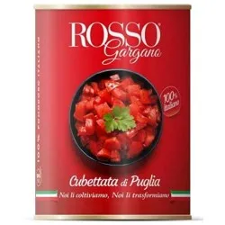 Tomates en dés Rosso Gargano "Cubettata di Puglia" 2500g