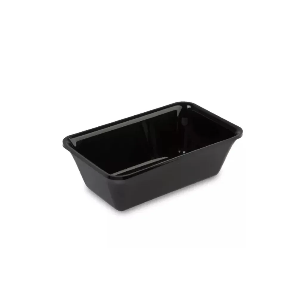 Bac Plexi GN 1/4 profondeur 80 mm en polyméthacrylate de méthyle Noir (A00002756)