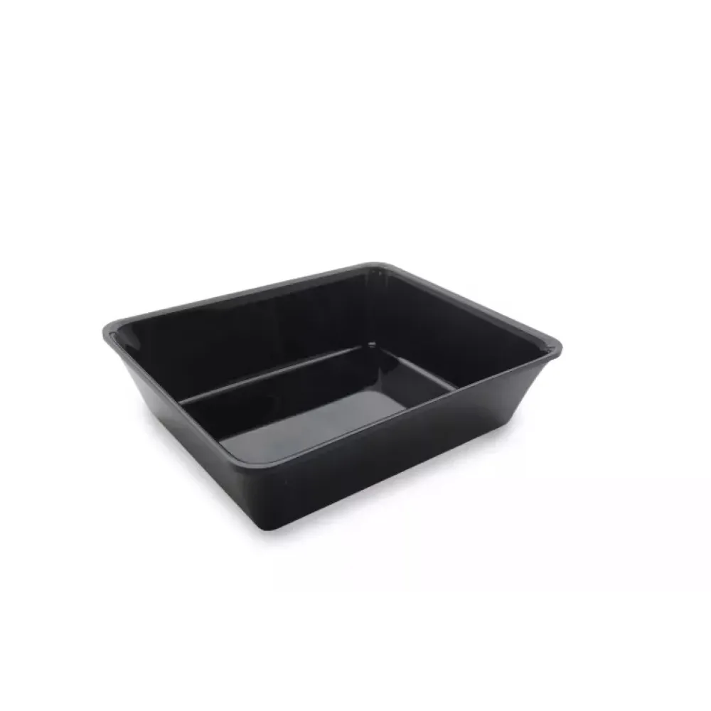 Bac Plexi GN 1/2 profondeur 80 mm en polyméthacrylate de méthyle Noir (A00003414)