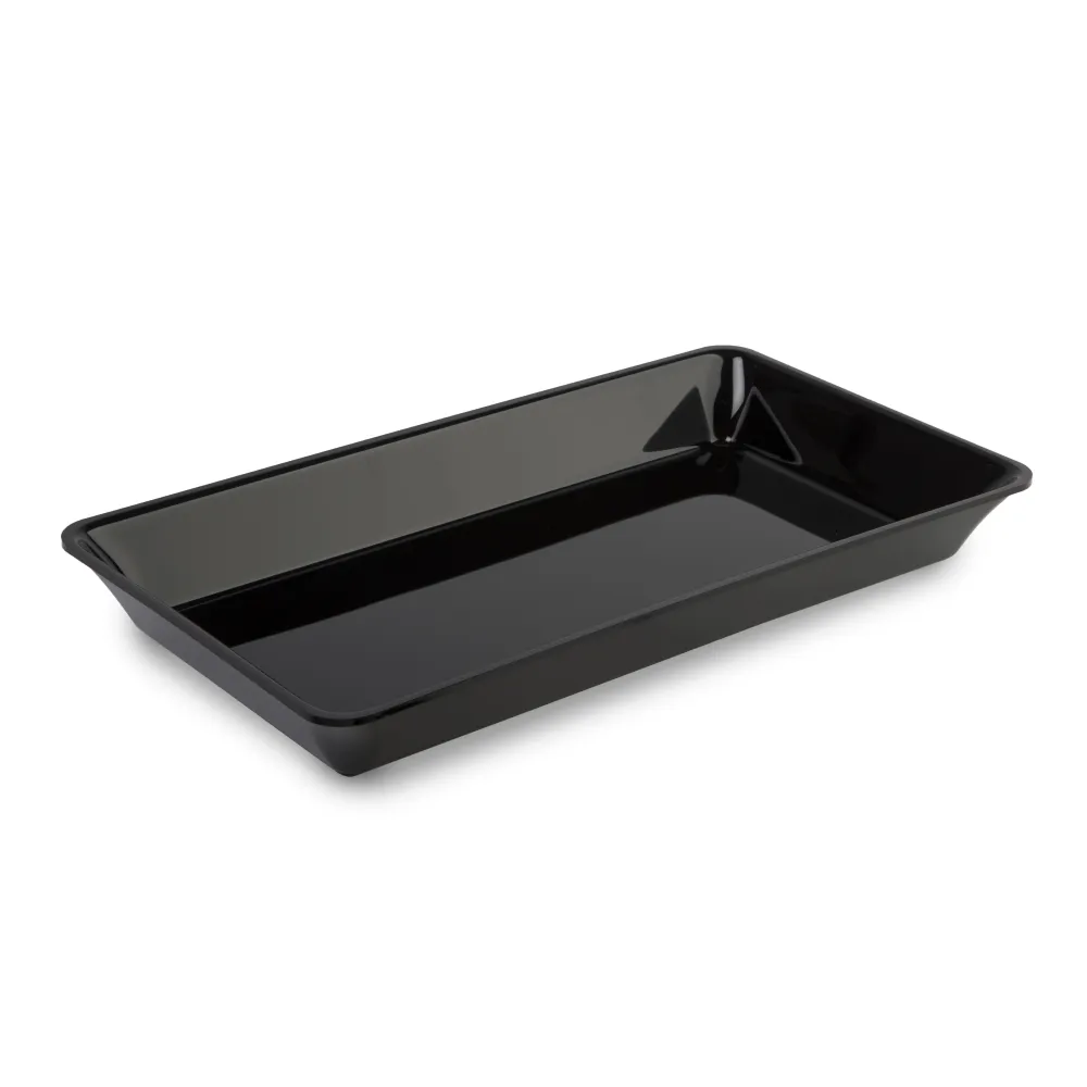 Bac Plexi GN 3/4 profondeur 50 mm en polyméthacrylate de méthyle Noir (A00004589)