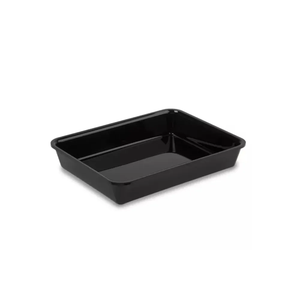 Bac Plexi GN 1/5 profondeur 40 mm en polyméthacrylate de méthyle Noir (A00004957)