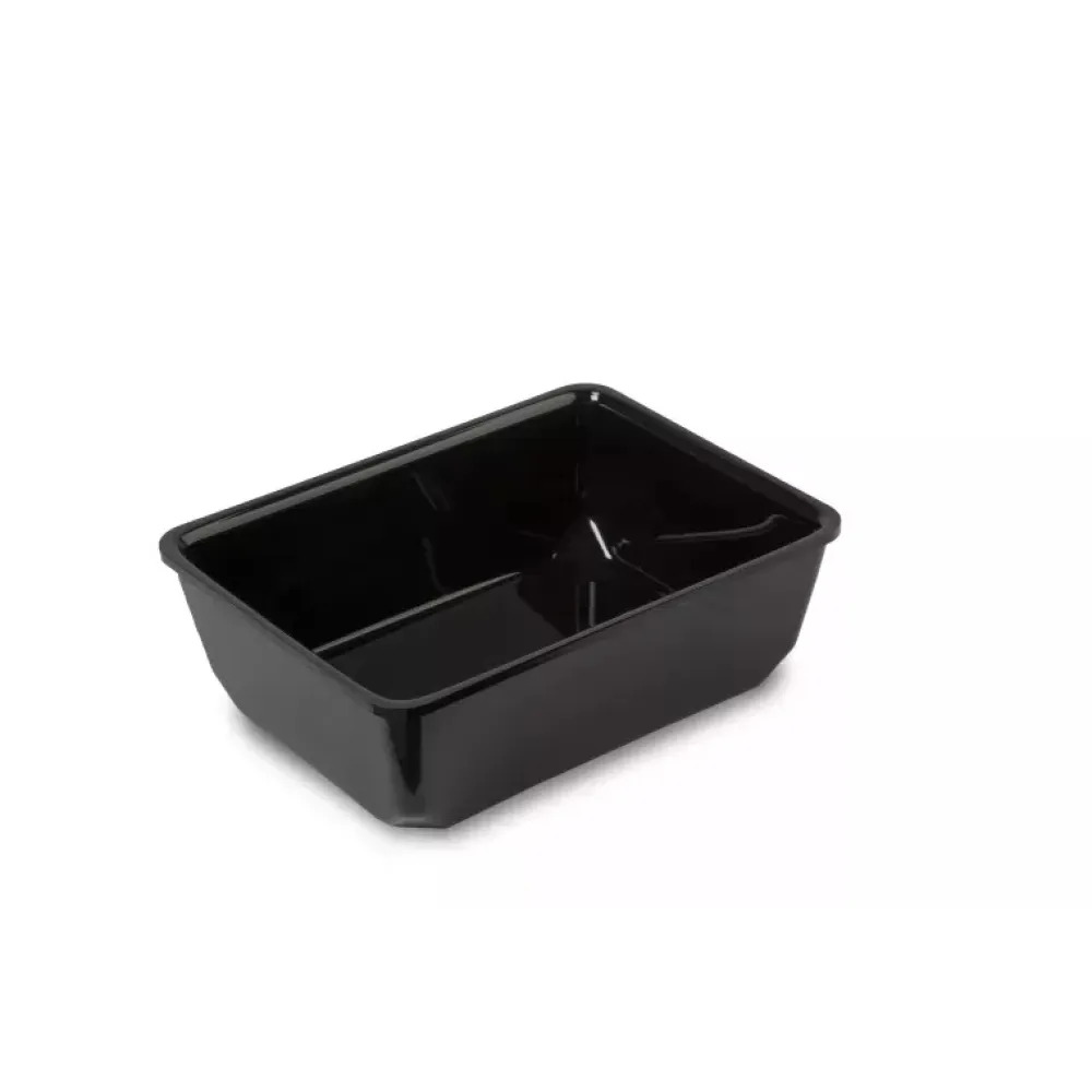 Bac Plexi GN 1/5 profondeur 80 mm en polyméthacrylate de méthyle Noir (A00006229)