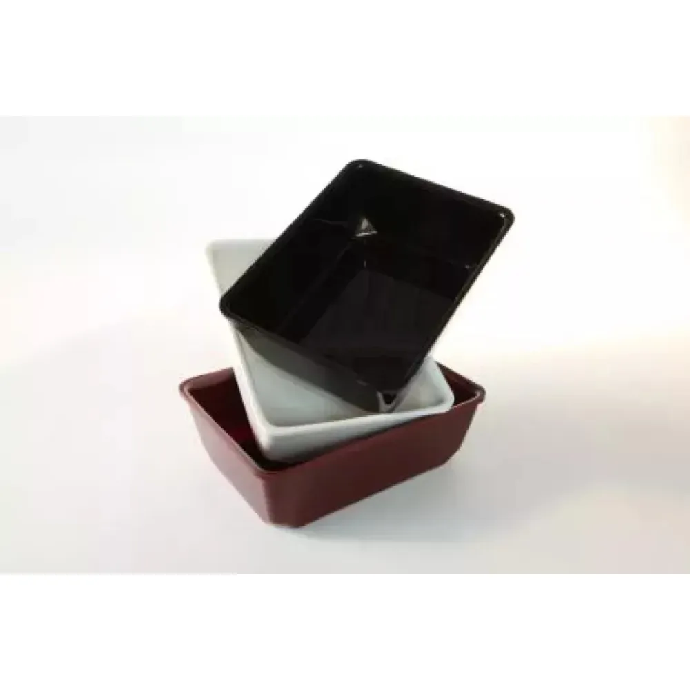 Bac Plexi GN 1/5 profondeur 80 mm en polyméthacrylate de méthyle Noir (A00006229)