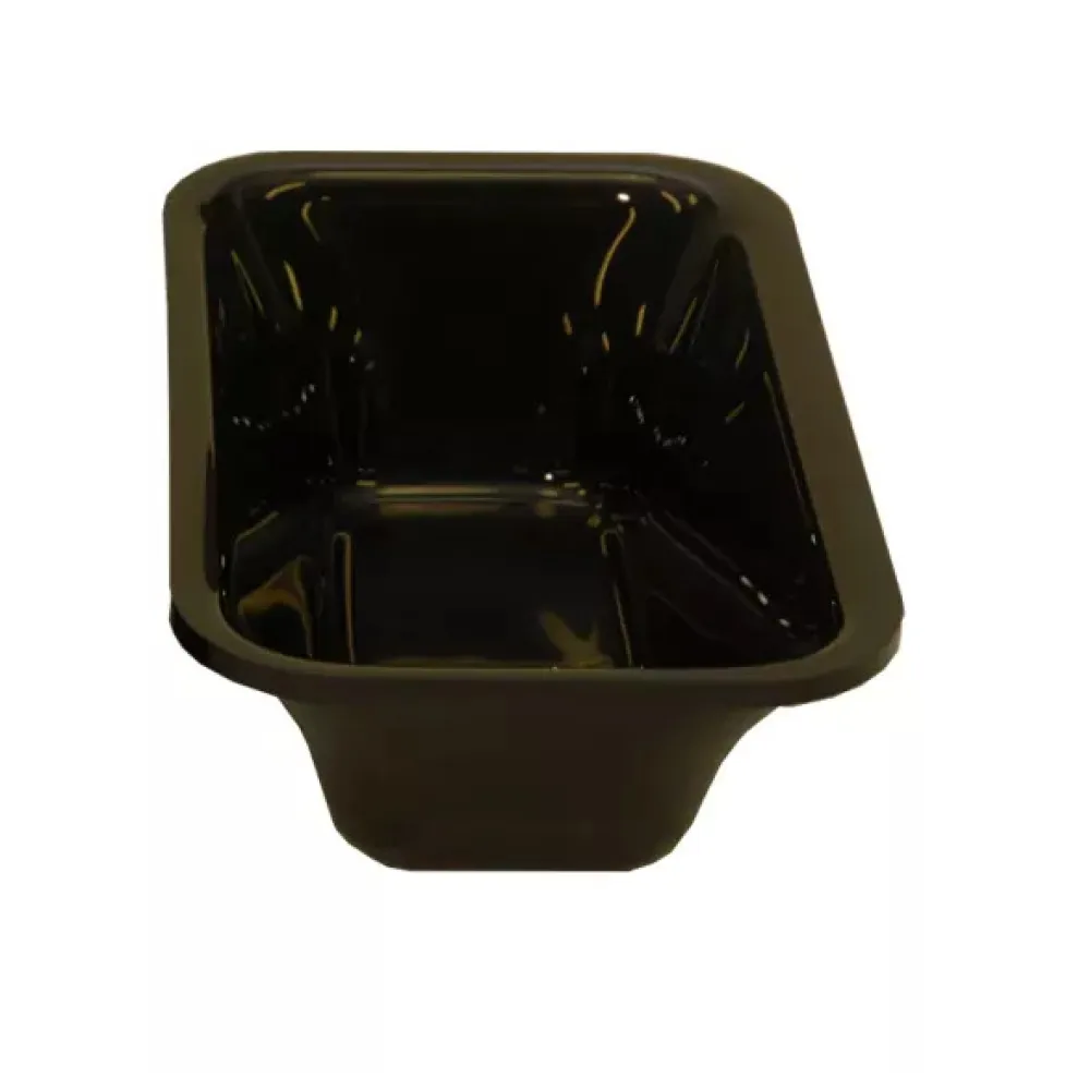 Bac Plexi GN 1/9 profondeur 50 mm en polyméthacrylate de méthyle Noir (A00007287)