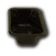 Bac Plexi GN 1/9 profondeur 50 mm en polyméthacrylate de méthyle Noir (A00007287)