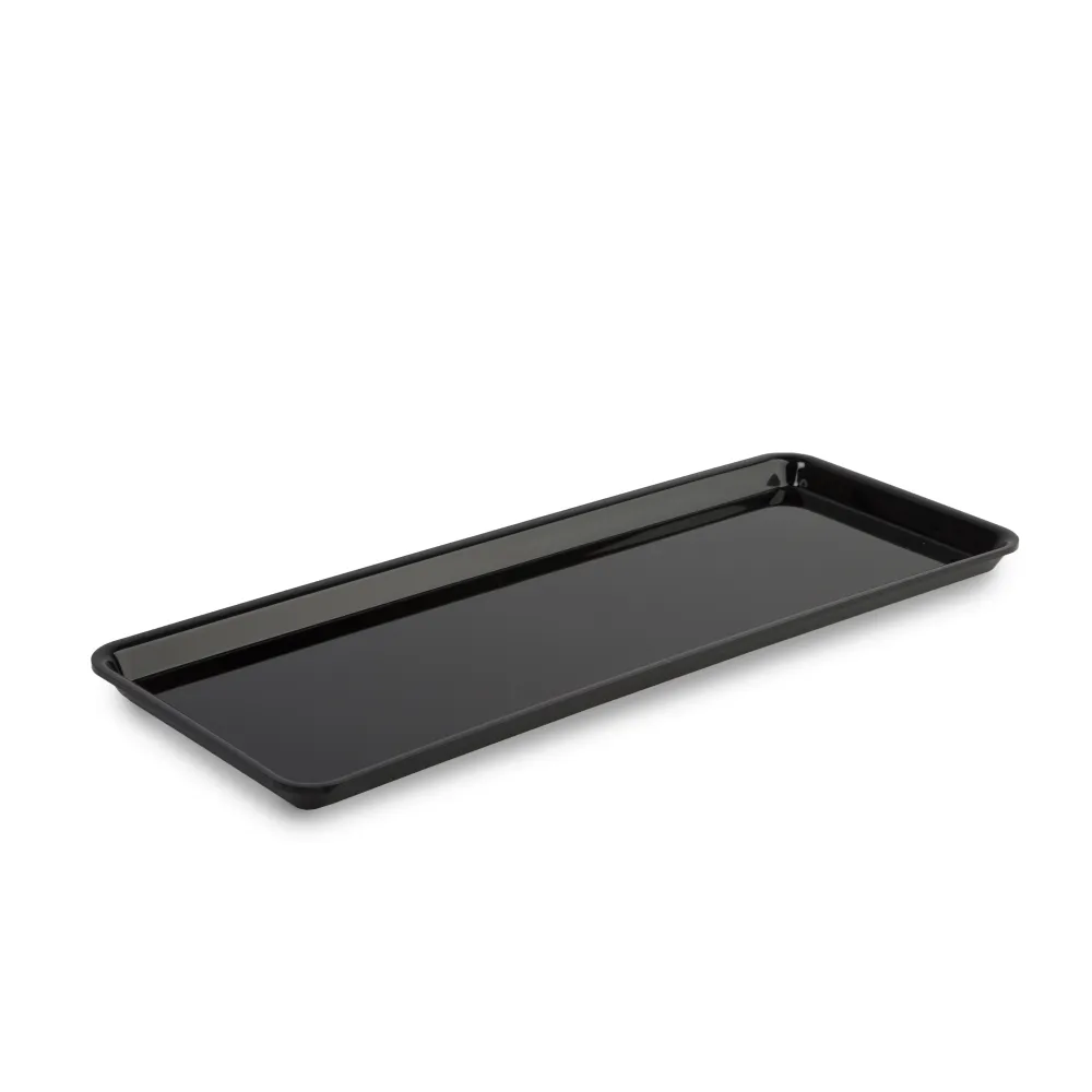 Bac Plexi GN 2/5 profondeur 20 mm en polyméthacrylate de méthyle Noir (A00004512)