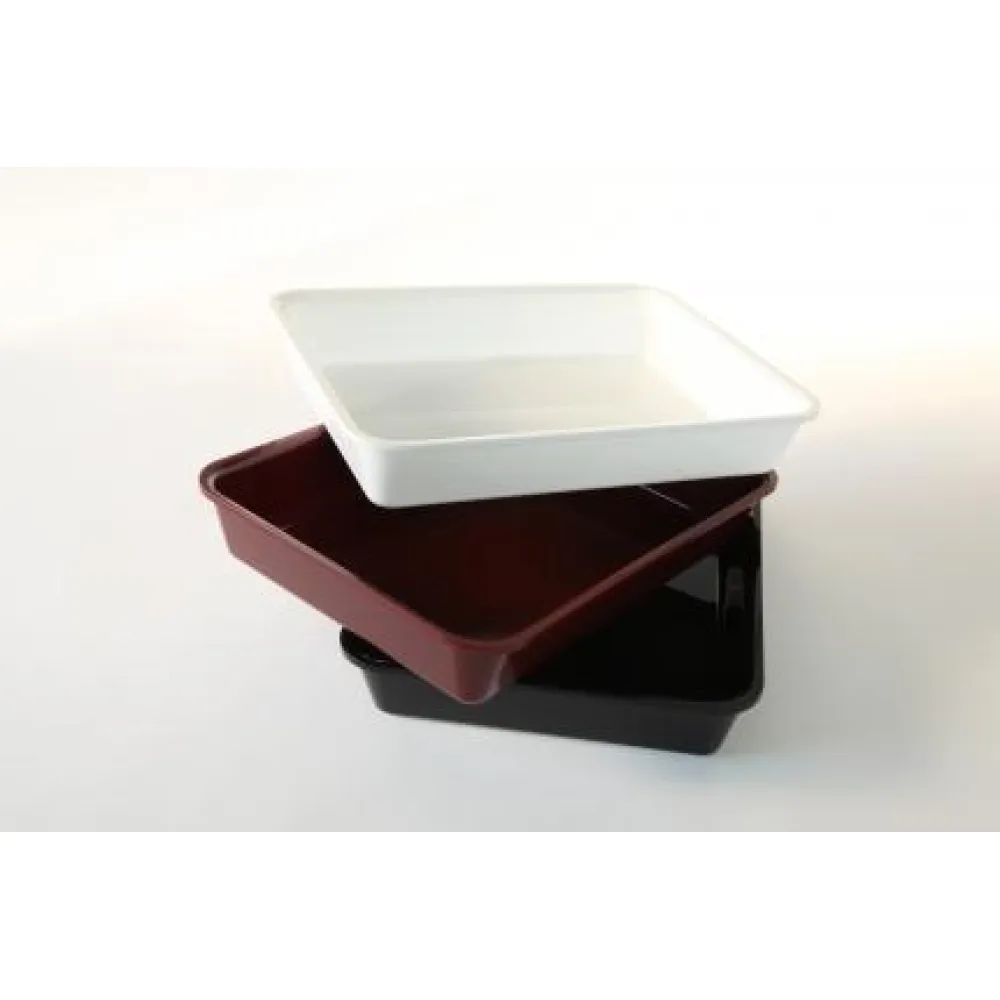 Bac Plexi GN 1/5 profondeur 40 mm en polyméthacrylate de méthyle blanc (A00004958)