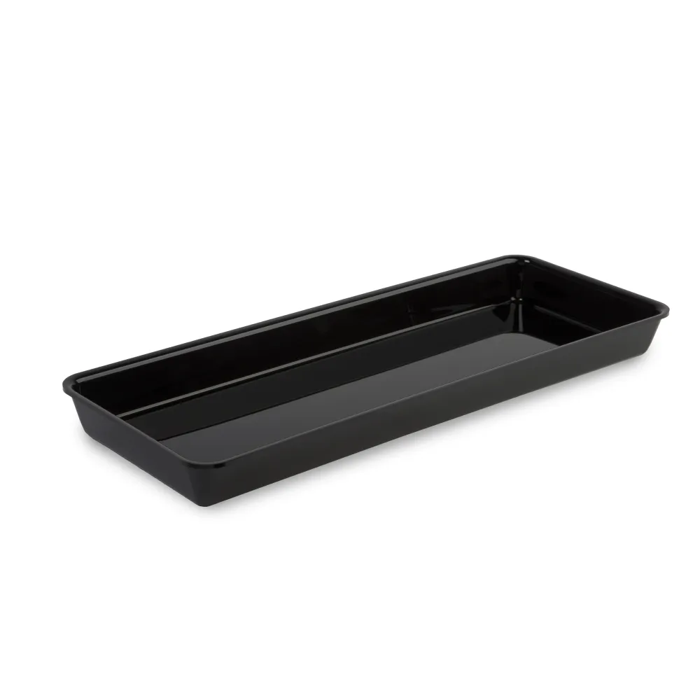 Bac Plexi GN 2/5 profondeur 40 mm en polyméthacrylate de méthyle Noir (A00006312)