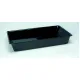 Bac Plexi GN 3/4 profondeur 80 mm en polyméthacrylate de méthyle Noir (A00006603)