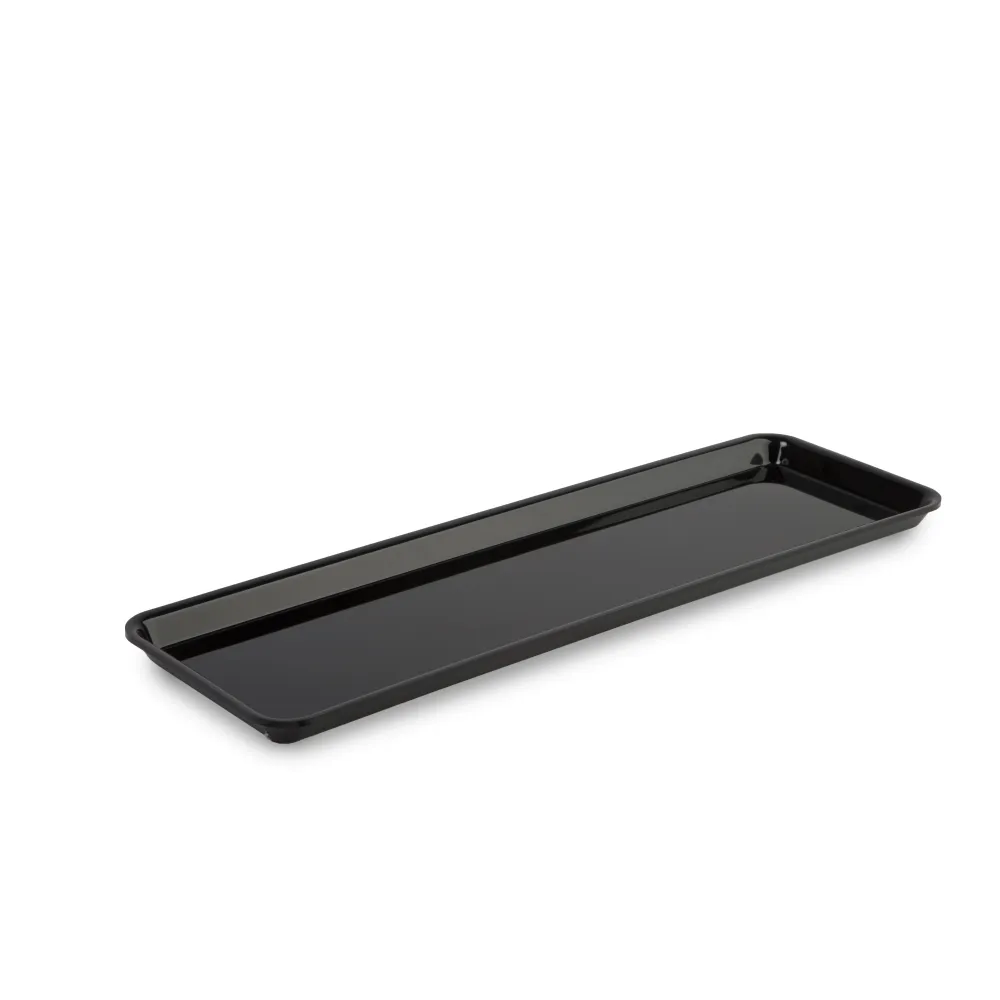 Bac Plexi GN 2/4 profondeur 20 mm en polyméthacrylate de méthyle Noir (A00009547)