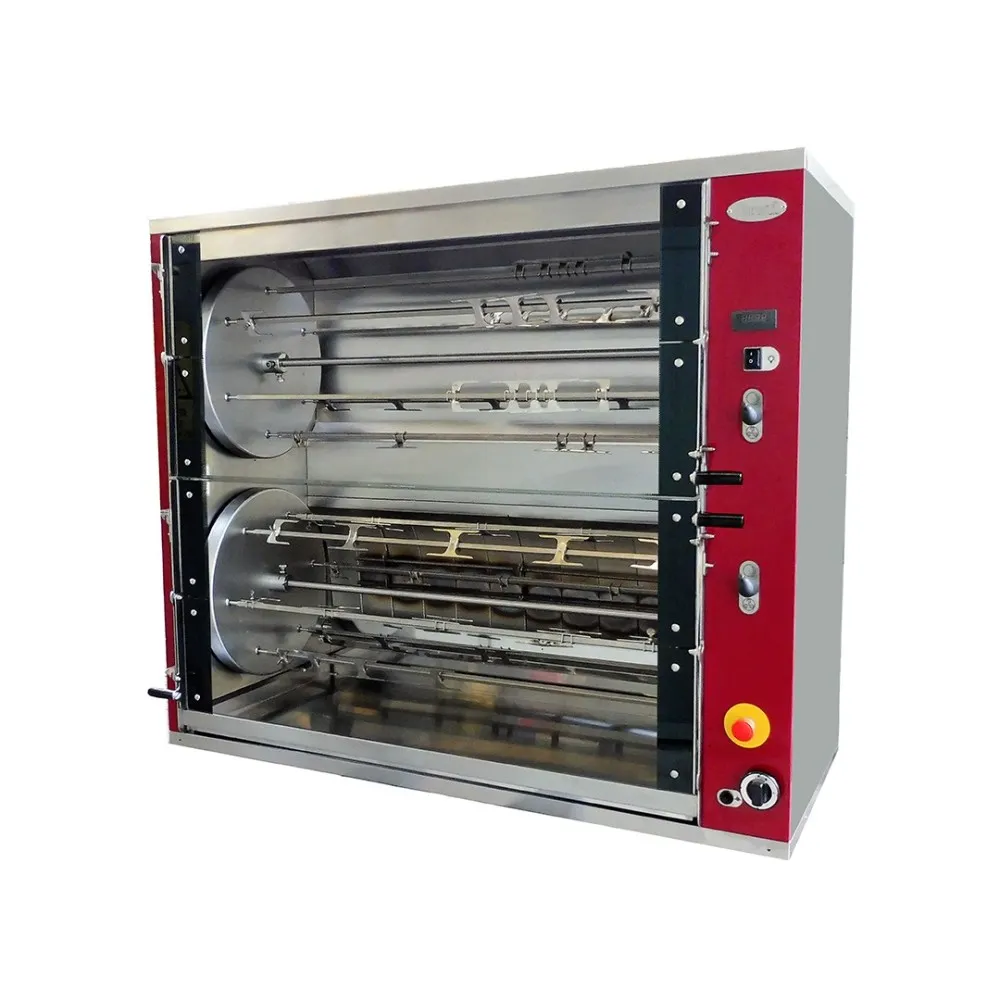 Gril à poulet gaz 84P-Double gaz (84P-Double gas)