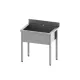 Table with single-chamber basin 800 (951337080)