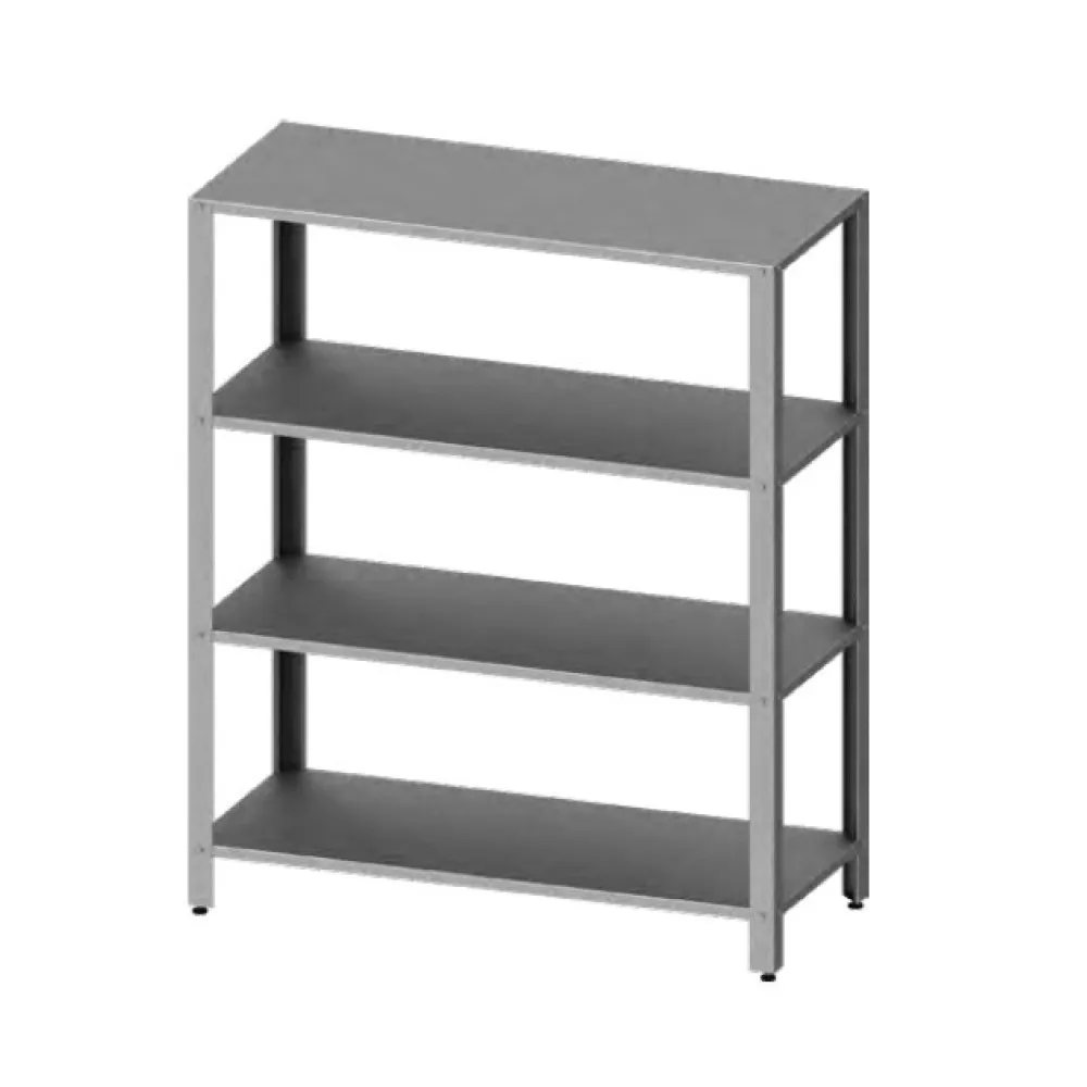 Stainless steel storage rack solid shelves 1200 (951885120)