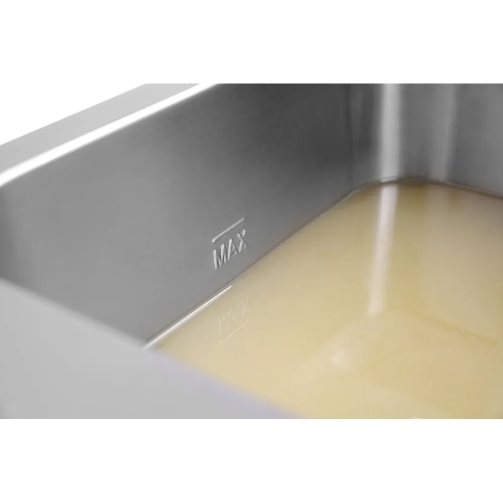 Friteuse à induction avec robinet de sortie, 8 l (N215012)