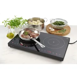 Cuisinière double induction 3.5 kW