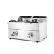 Friteuse induction avec robinet de sortie - 2 x 8 l (N215029)