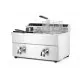 Friteuse induction avec robinet de sortie - 2 x 8 l (N215029)
