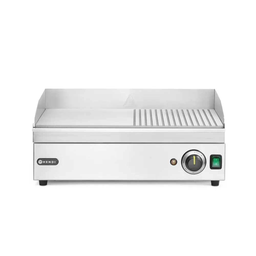 Plaque de grill semi-rainurée Kitchen Line (N154946)