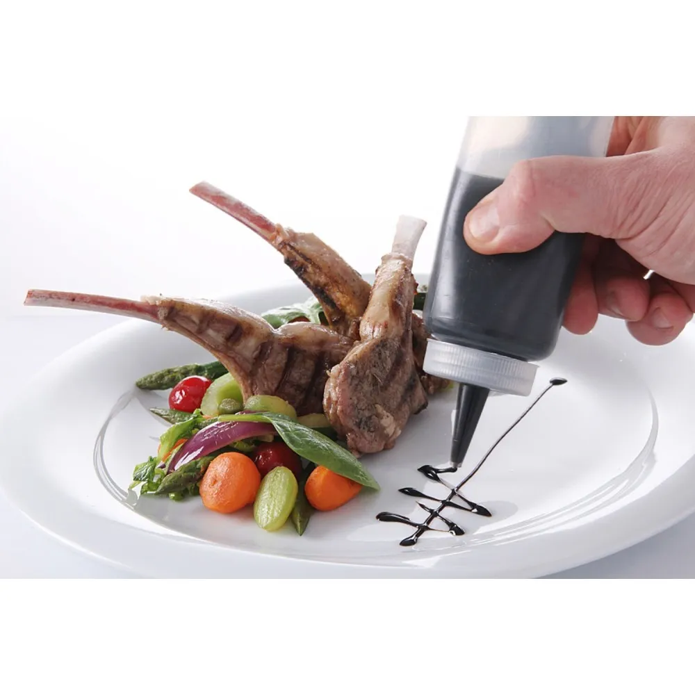 Dispenser for sauces 350 ml, transparent (N557822)