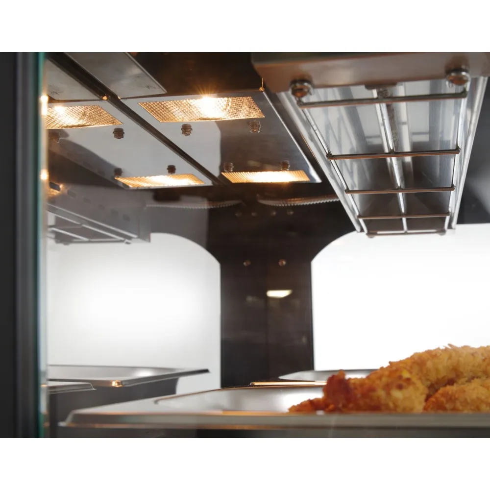 Vitrine chauffante orientable en quartz 5,6kW (N233962)