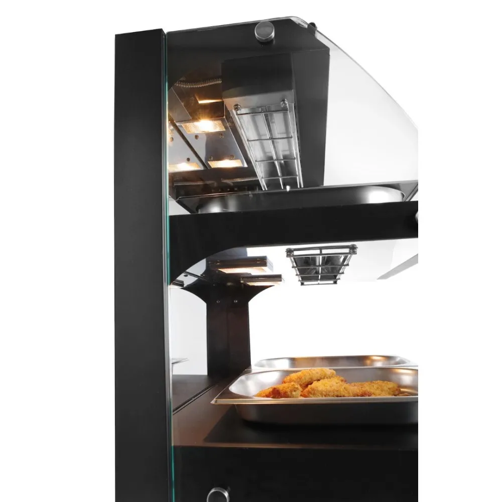 Vitrine chauffante orientable en quartz 5,6kW (N233962)
