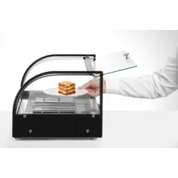 Vitrine thermique orientable