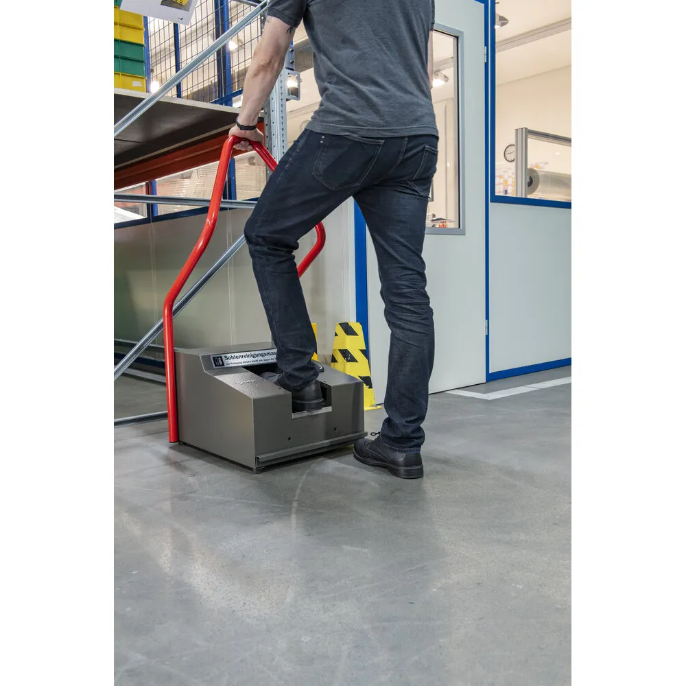 Machine compacte de nettoyage à sec pour semelles de chaussures Solamat 90 (060-2100)