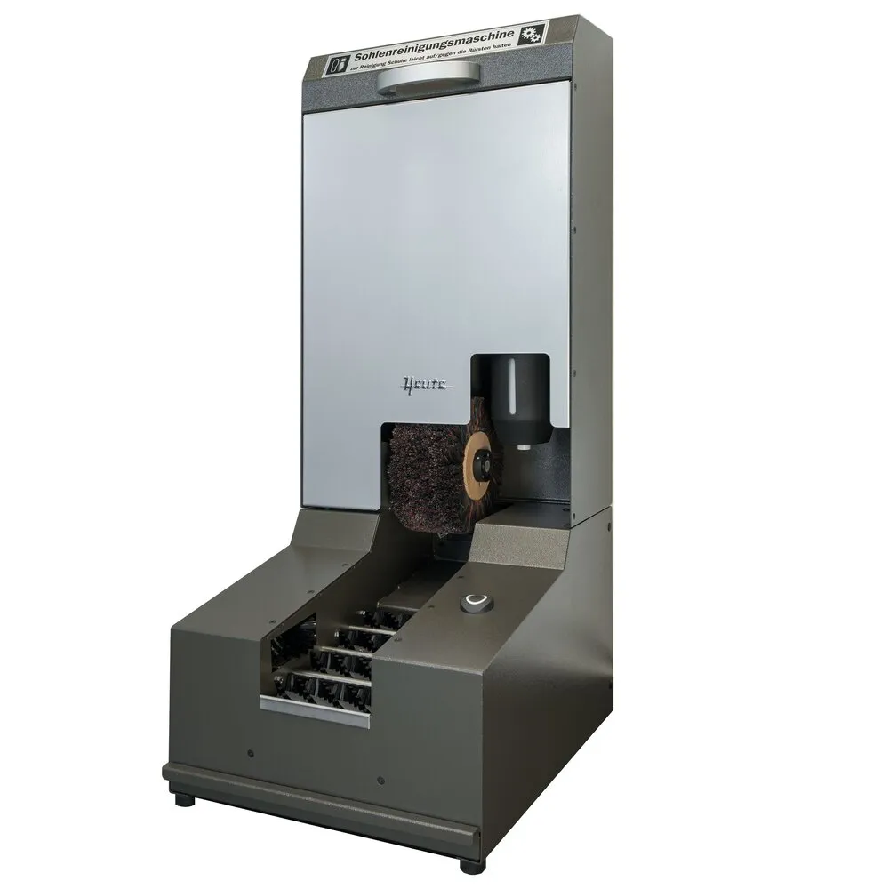 Appareil compact de nettoyage à sec des semelles de chaussures avec fonction de polissage Solamat 150 (064-2240)