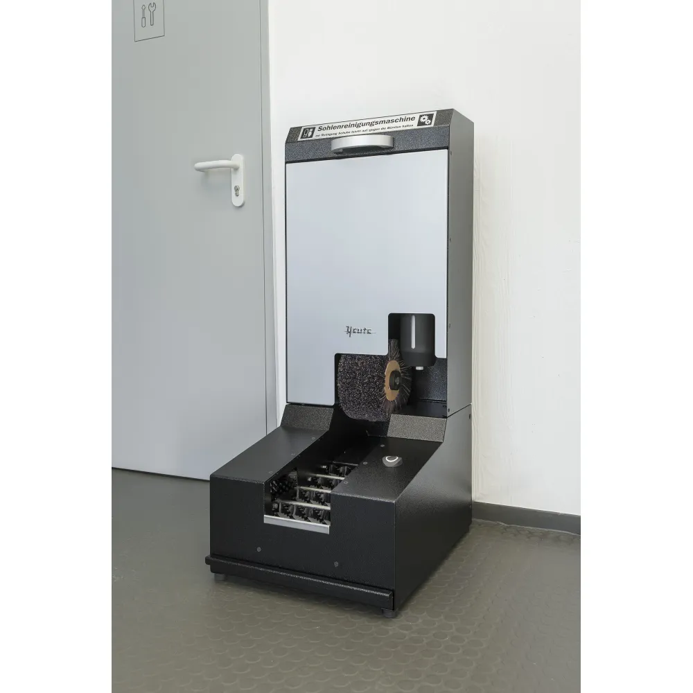 Appareil compact de nettoyage à sec des semelles de chaussures avec fonction de polissage Solamat 150 (064-2240)