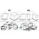 Ice maker FHD70, 76kg/24h (FD-HD70)