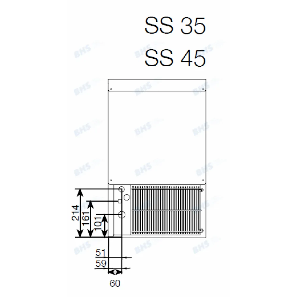 Ice generator SS 35W, 35kg/24h (SS35)