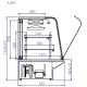 Vitrine froide JULIA 1290 mm (JU100)