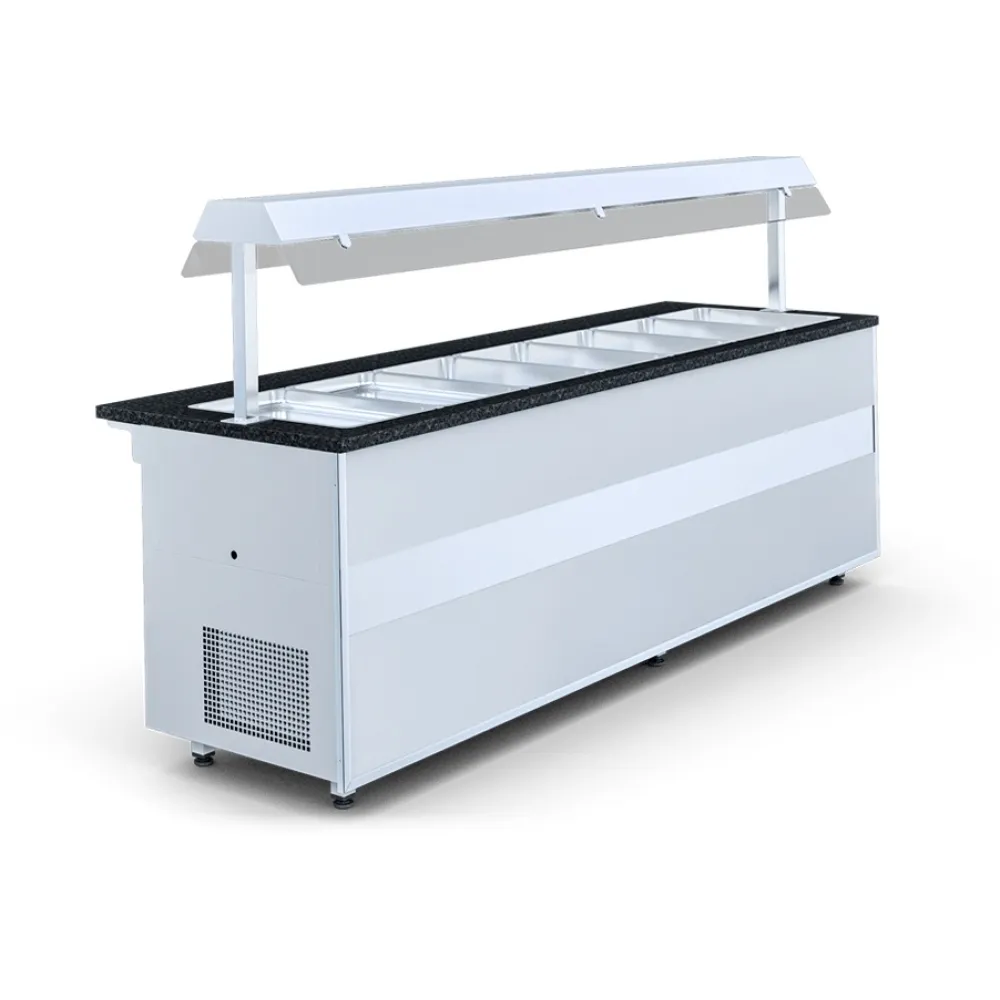 Hot showcase BEMAR OPEN 2000 mm (GL101/OP)
