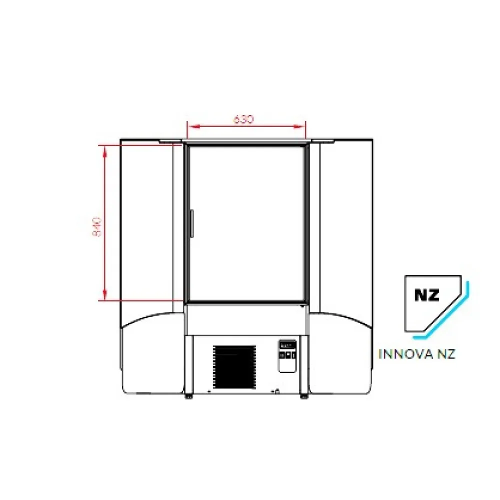 Confectionery showcase INNOVA NZ45.140 (INNNZ45.140)