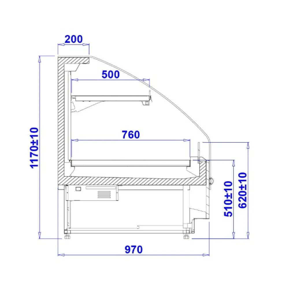 Hot showcase PROXIMA SLIM HOT OPEN 1.25 (PRXS100H)