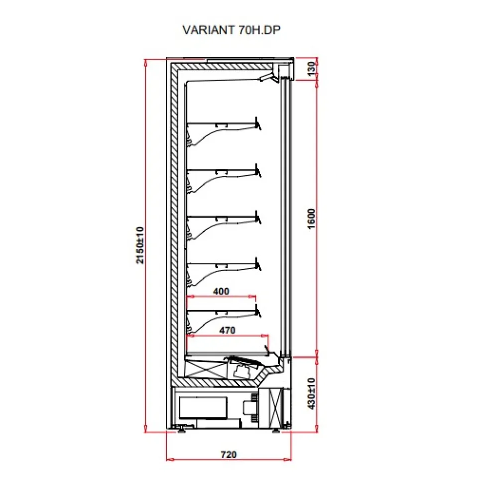 Showcase VARIANT 1.0 70H (VT100.700H)