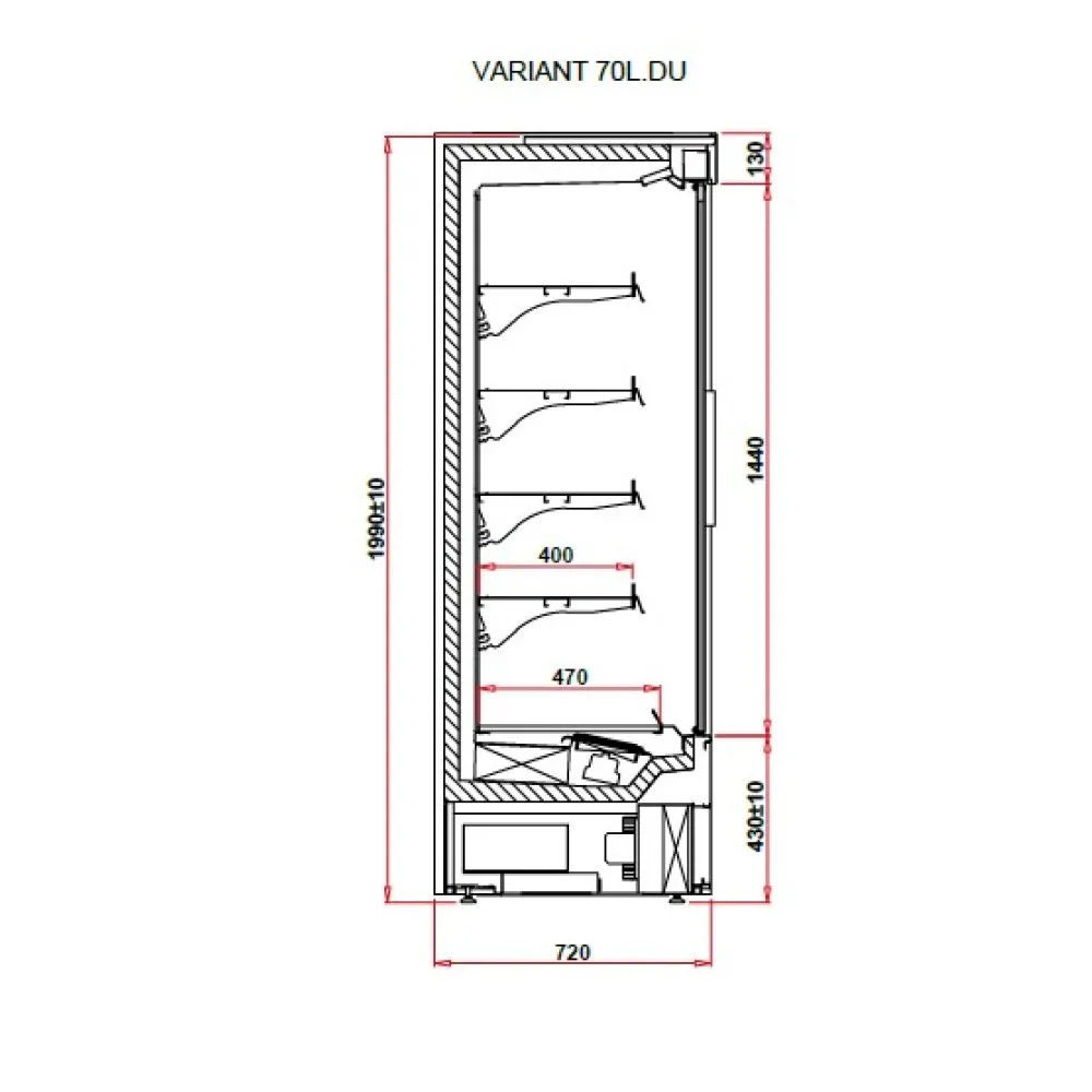 Showcase VARIANT 1.0 70L (VT100.700L)