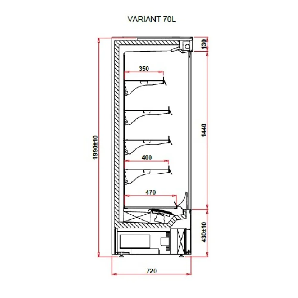 Showcase VARIANT 1.0 70L (VT100.700L)