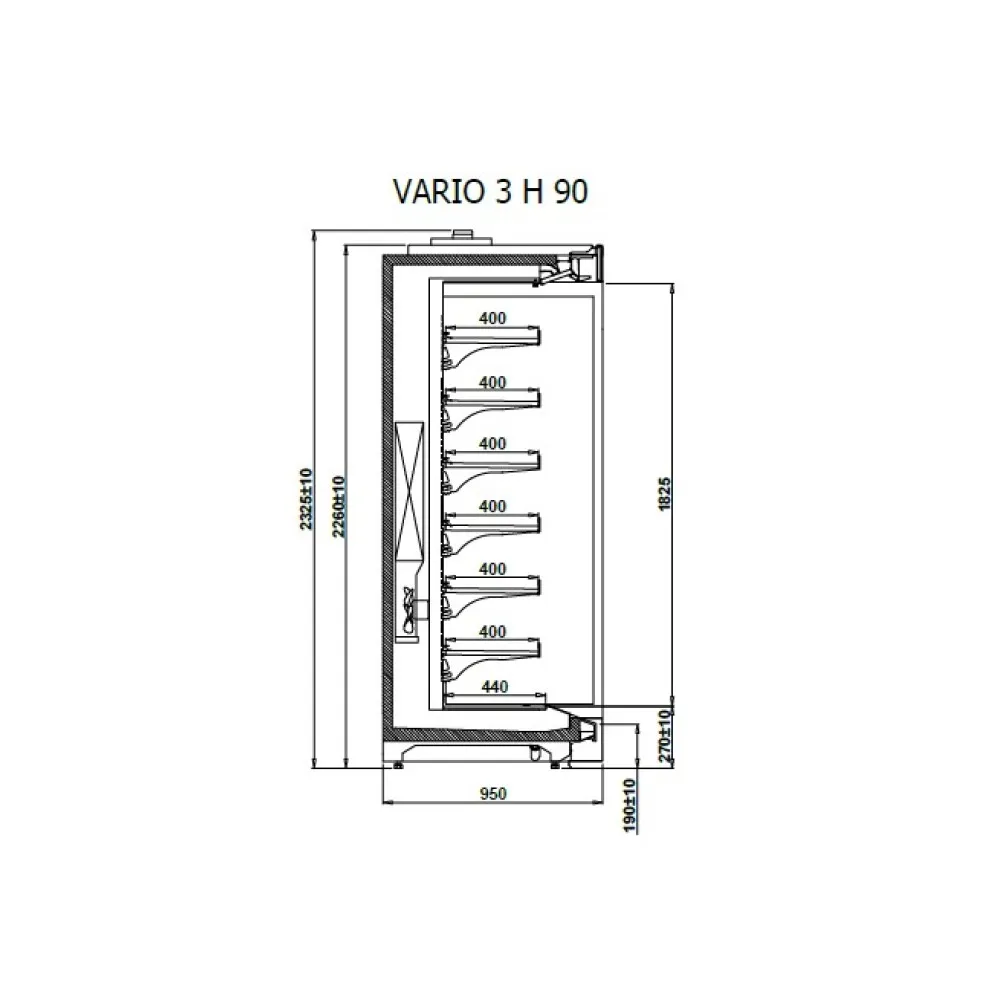 Showcase VARIO 3 1.25 90H REMOTE (VR330.900H)